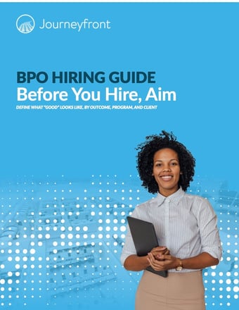 Before You Hire, Aim - BPO Hiring Guide cover