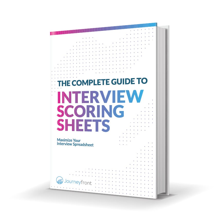 Complete Guide To Interview Scoring Sheets Cover _ white background