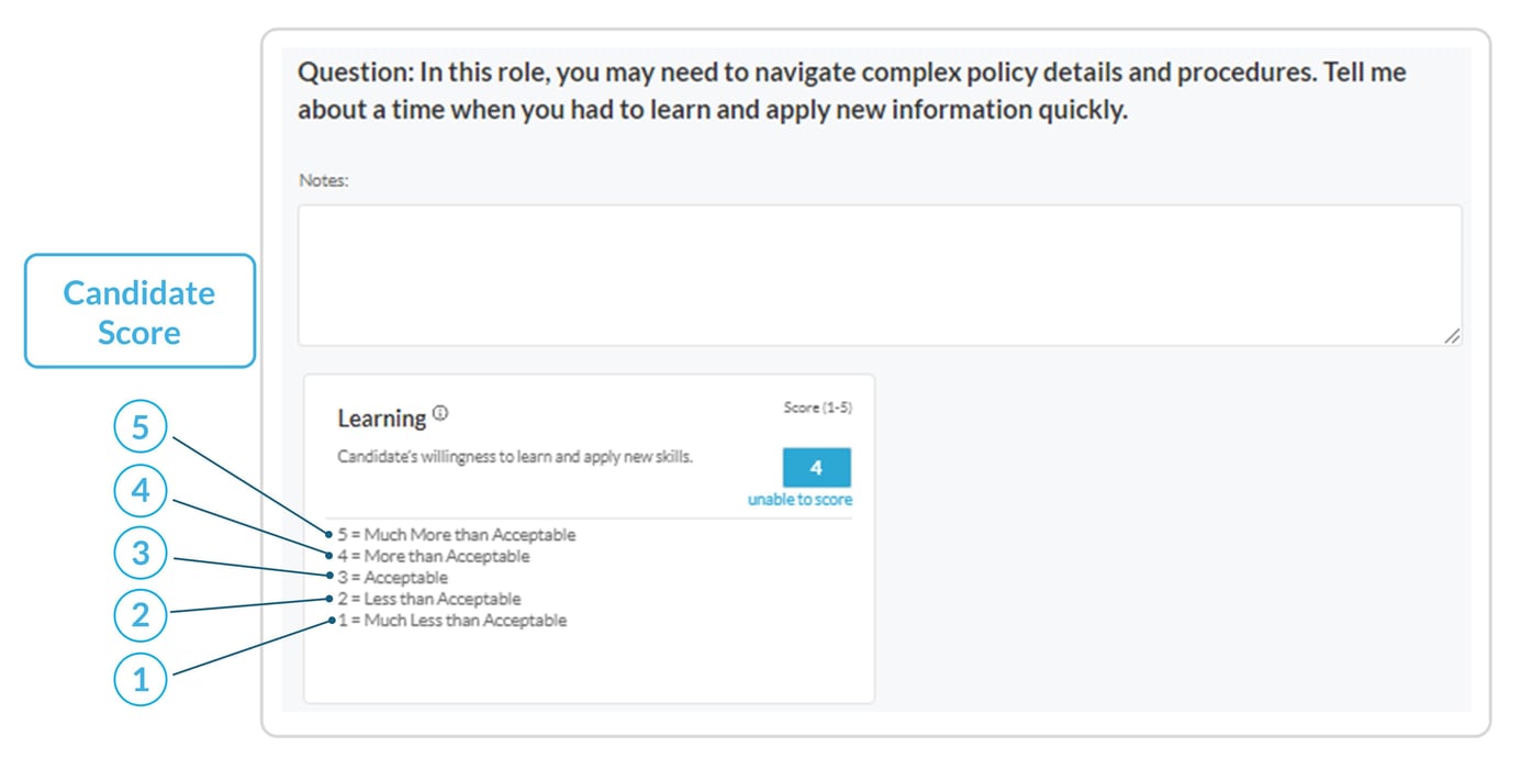 Journeyfront Interview Scoring