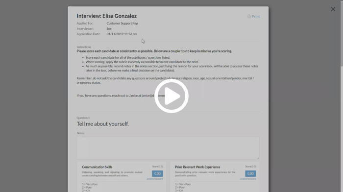 Journeyfront interview guide product demo video