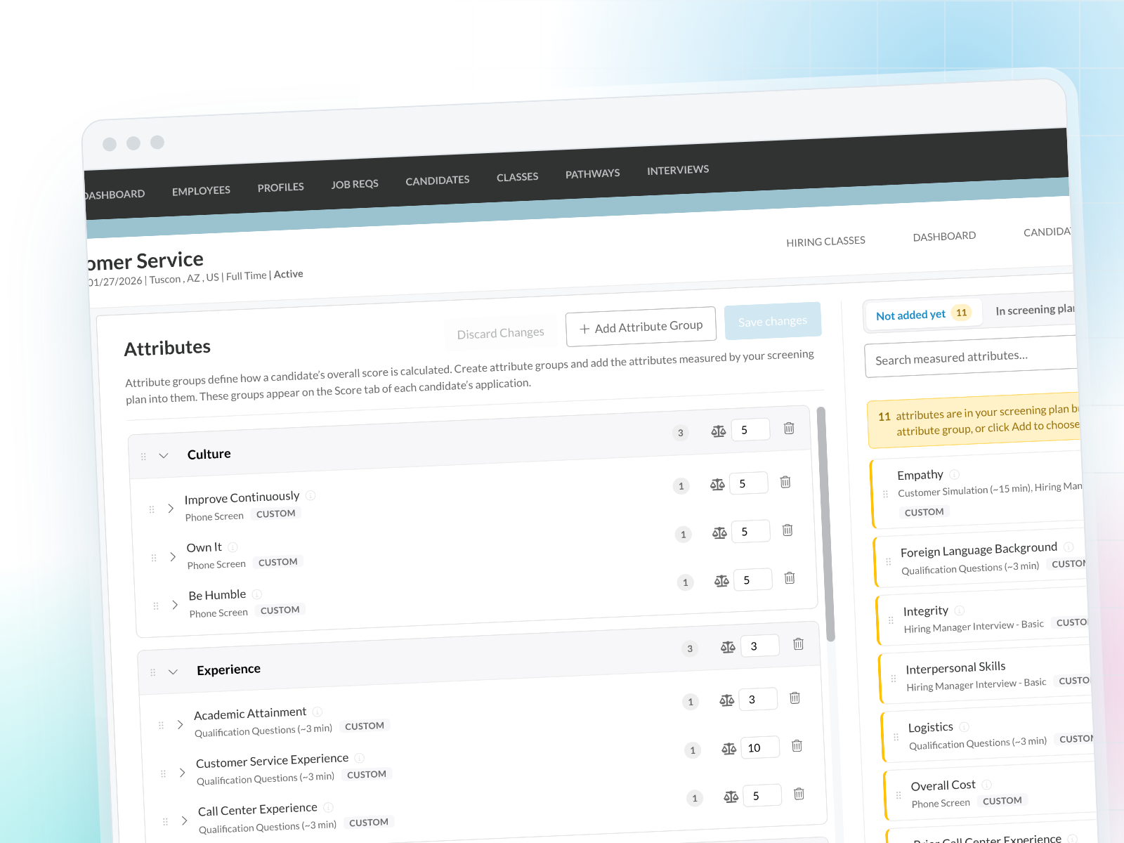 Attribute Page Improvements in Journeyfront